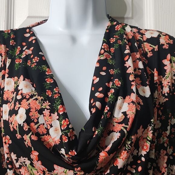 Worthington Woman floral print sleeveless top Sz 2X - Picture 3 of 5